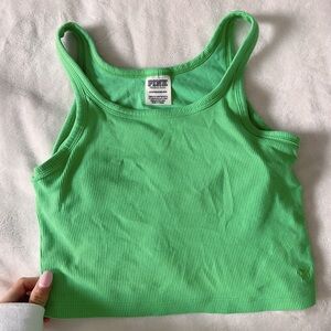 VS pink green tank